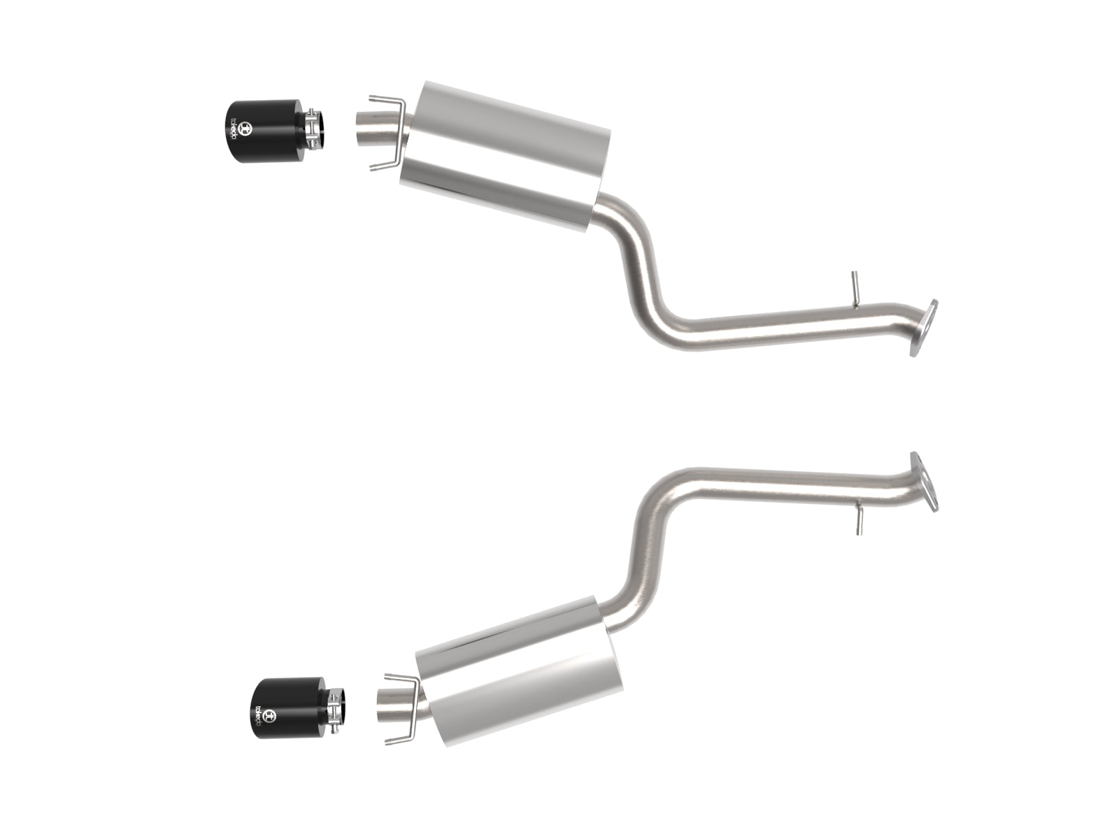 aFe 2.5in 304 SS Axle-Back Exhaust w/ Black Tip | Lexus IS350 V6 2014-2022 (49-36060-B)