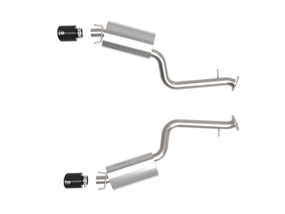 aFe 2.5in 304 SS Axle-Back Exhaust w/ Black Tip | Lexus IS350 V6 2014-2022 (49-36060-B)