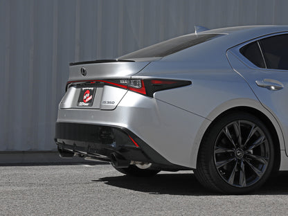 aFe 2.5in 304 SS Axle-Back Exhaust w/ Black Tip | Lexus IS350 V6 2014-2022 (49-36060-B)