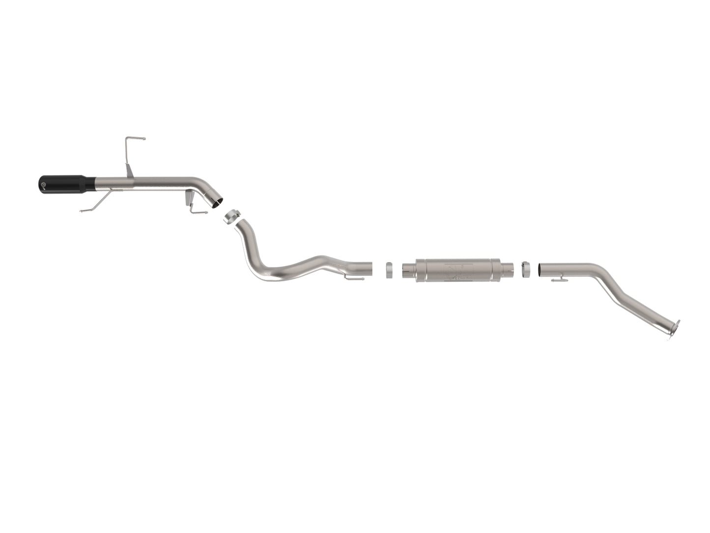 aFe 49-36064-B Vulcan SS Exhaust System For Land Cruiser J300 22-26