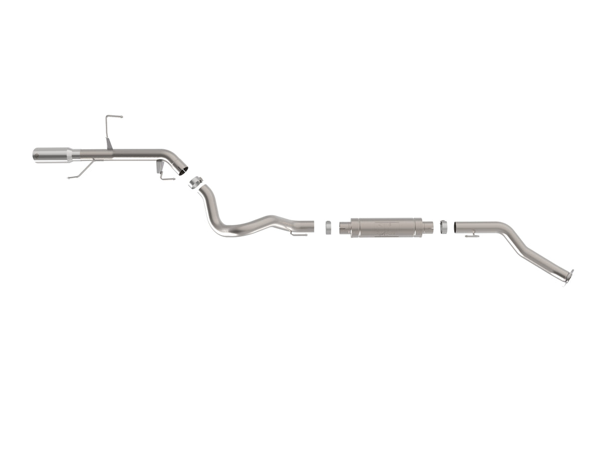 aFe 49-36064-P Vulcan Series 3in Cat-Back Exhaust System For Land Cruiser 22-26 V6 3.3L
