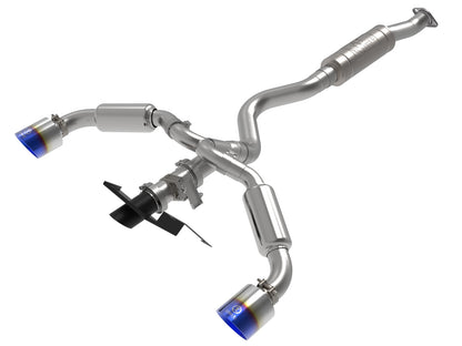 aFe Gemini XV 3in to 2-1/2in SS Cat-Back Exhaust | Toyota GR Corolla (23-24) (49-36067-L)