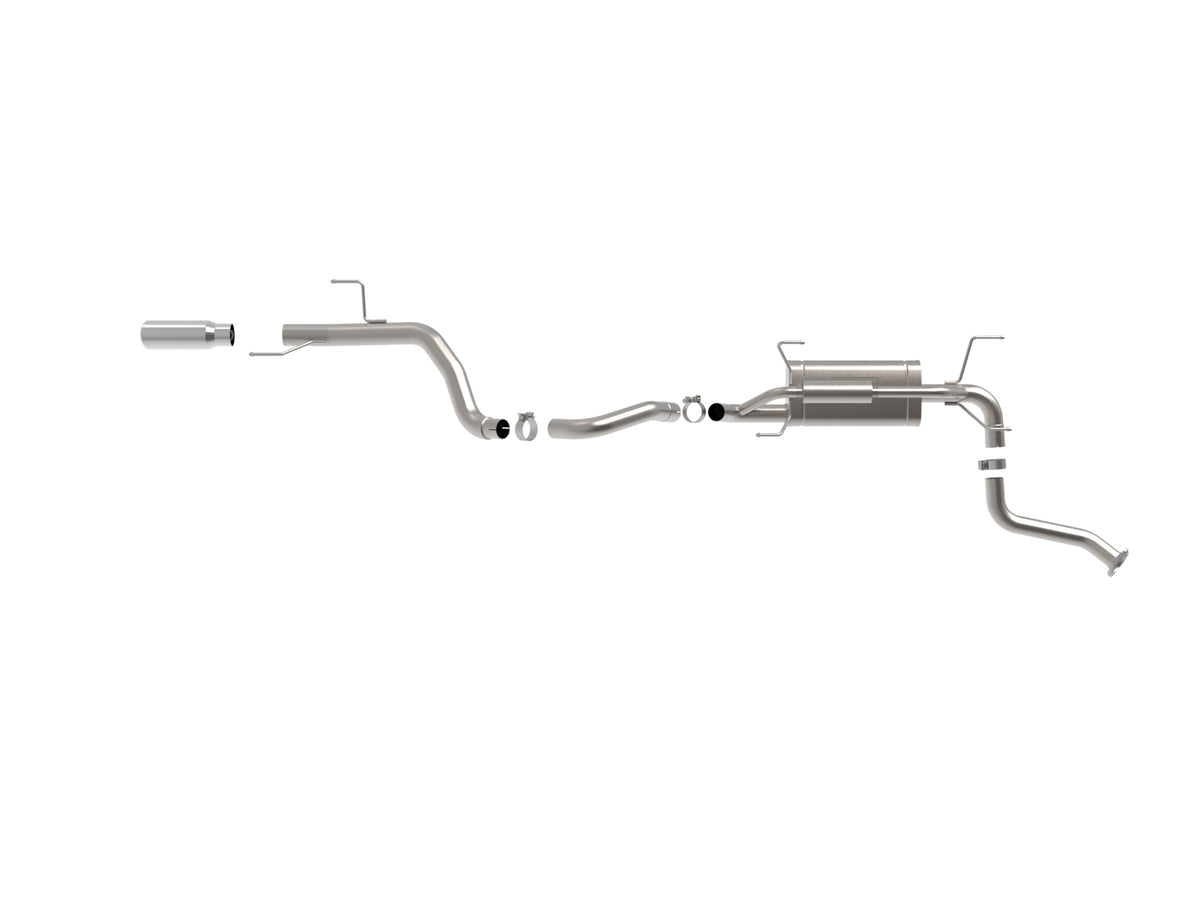aFe 2-1/2in to 3in SS Cat-Back Exhaust System | Toyota Land Cruiser (24-25) (49-36076-P)