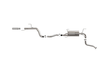 aFe 2-1/2in to 3in SS Cat-Back Exhaust System | Toyota Land Cruiser (24-25) (49-36076-P)
