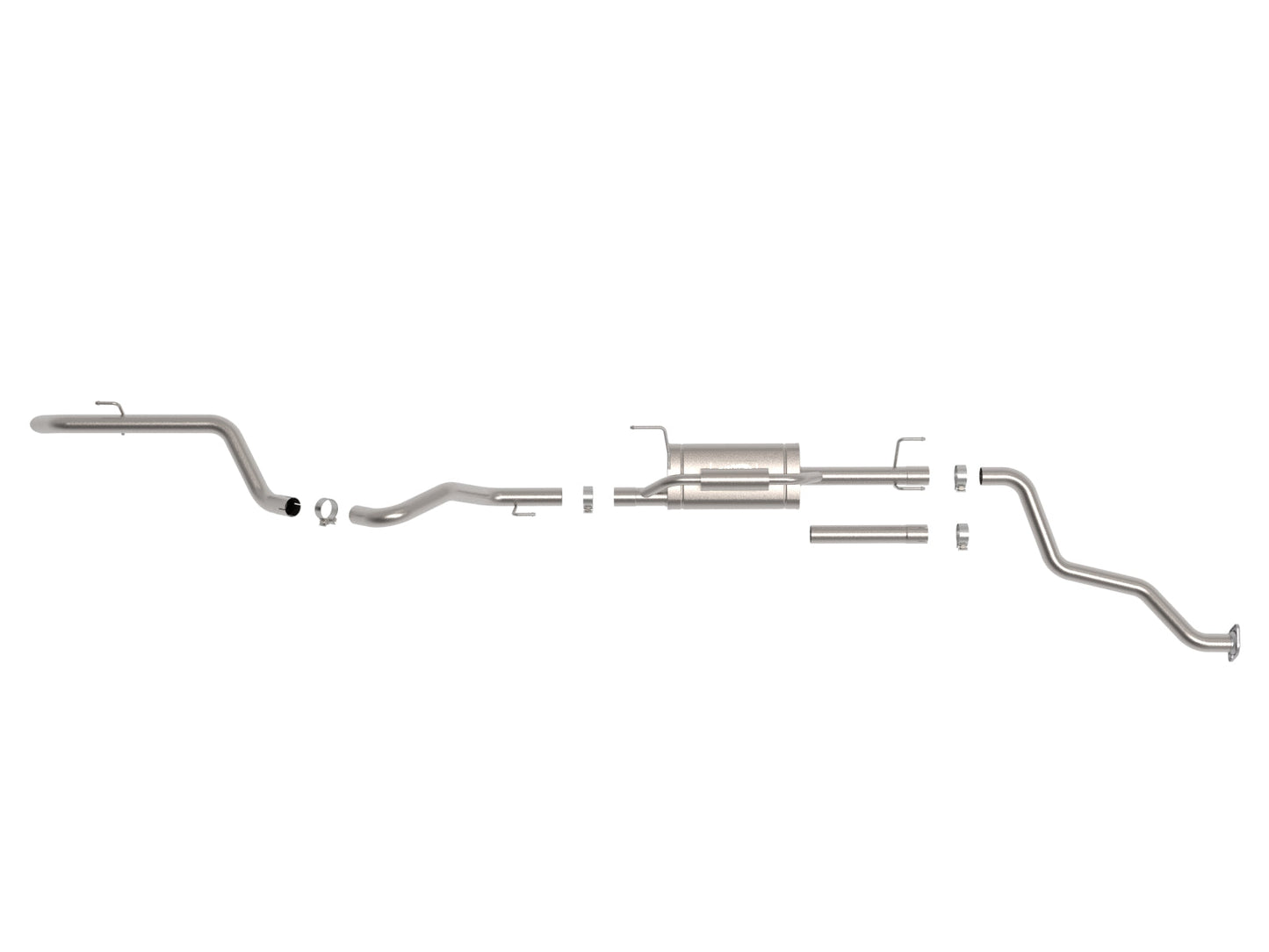 aFe Power 24-25 Toyota Tacoma L4-2.4L (t) Vulcan Series 2.5in 304 Stainless Steel Cat-Back (49-36077)
