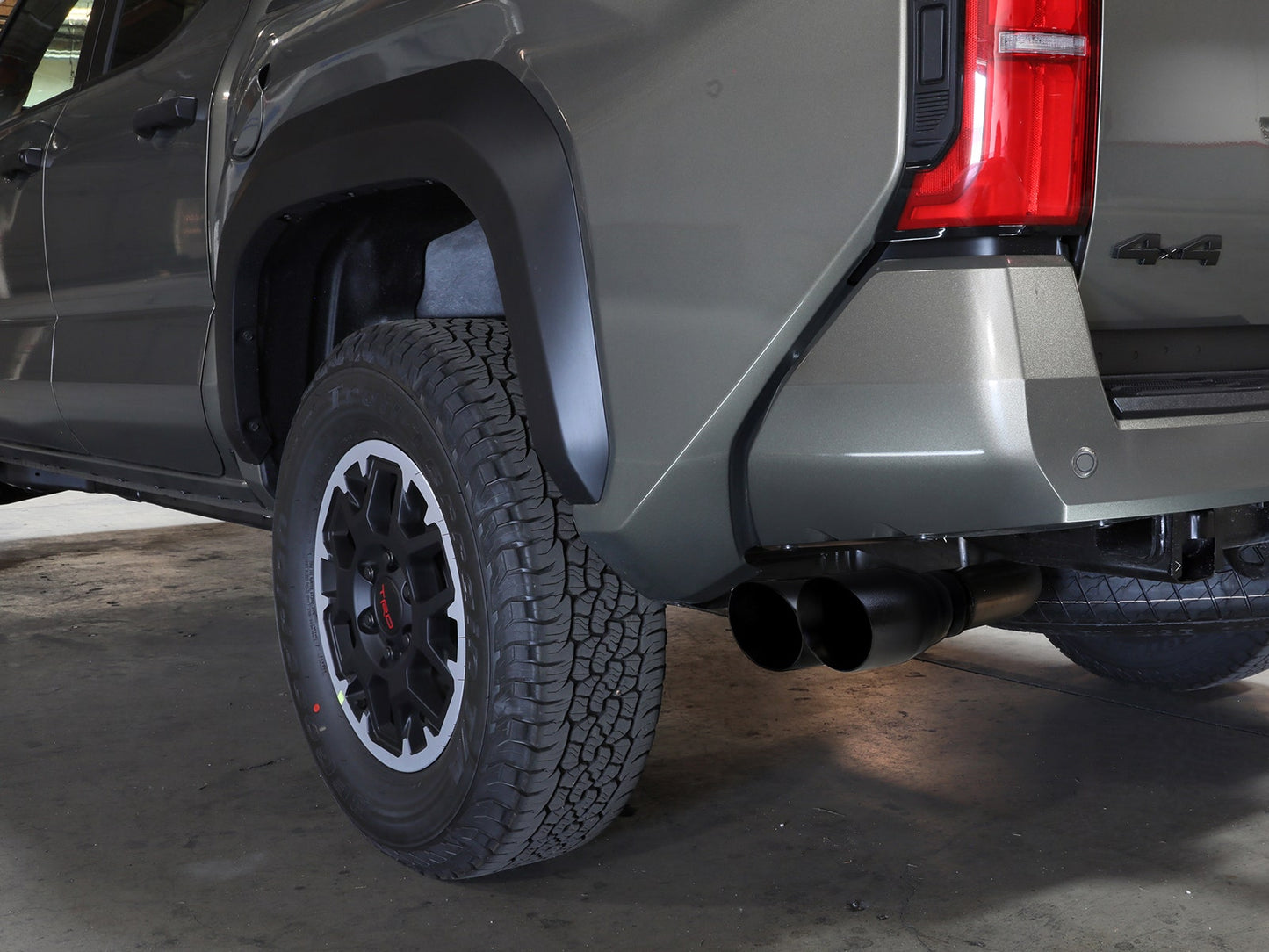 aFe Power 24-25 Toyota Tacoma L4-2.4L (t) Vulcan Series 2.5in to 3in Cat-Back w/ Black Tip (49-36078-B)