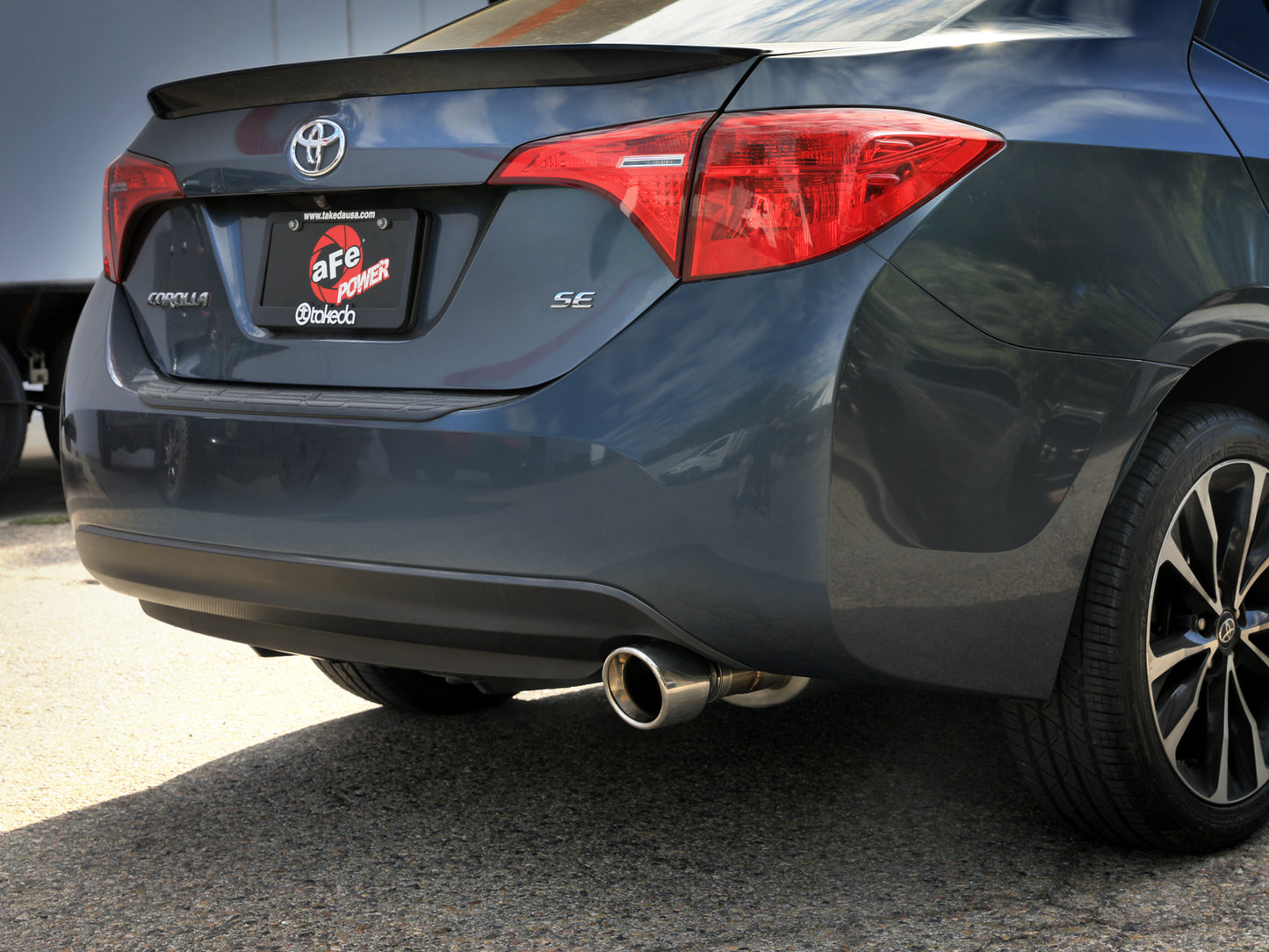 aFe 14-19 Toyota Corolla Takeda 2.5in SS Axle-Back Exhaust | Corolla (14-21) (49-36083-P)