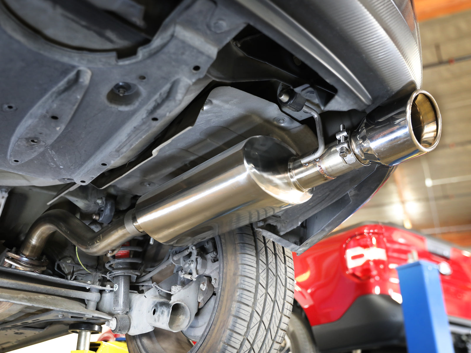 aFe 14-19 Toyota Corolla Takeda 2.5in SS Axle-Back Exhaust | Corolla (14-21) (49-36083-P)