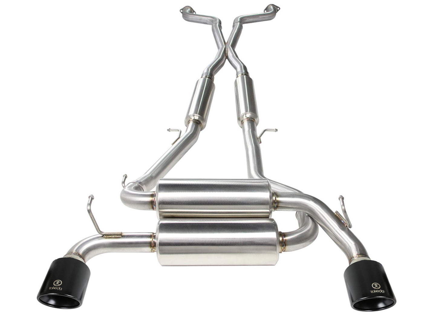 aFe Takeda 2.5in SS Cat-Back Exhaust | Infiniti G37/Q60 (08-16) (49-36103-C)