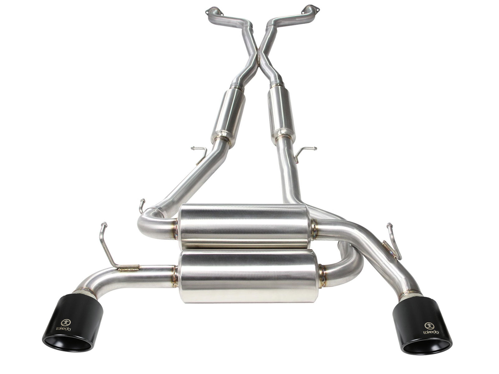 aFe Takeda 2.5in SS Cat-Back Exhaust | Infiniti G37/Q60 (08-16) (49-36103-C)