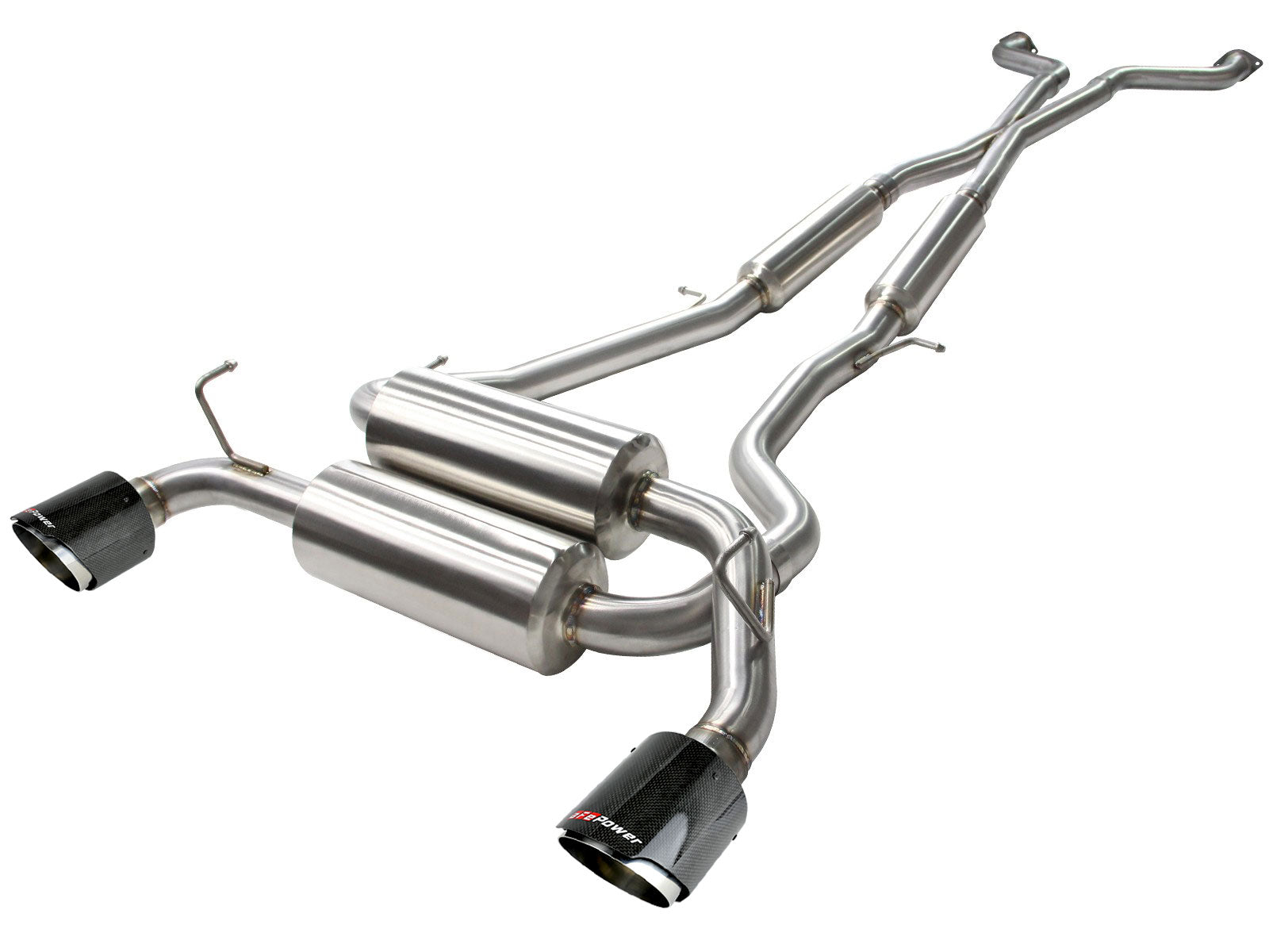 aFe Takeda 2.5in SS Cat-Back Exhaust | Infiniti G37/Q60 (08-16) (49-36103-C)