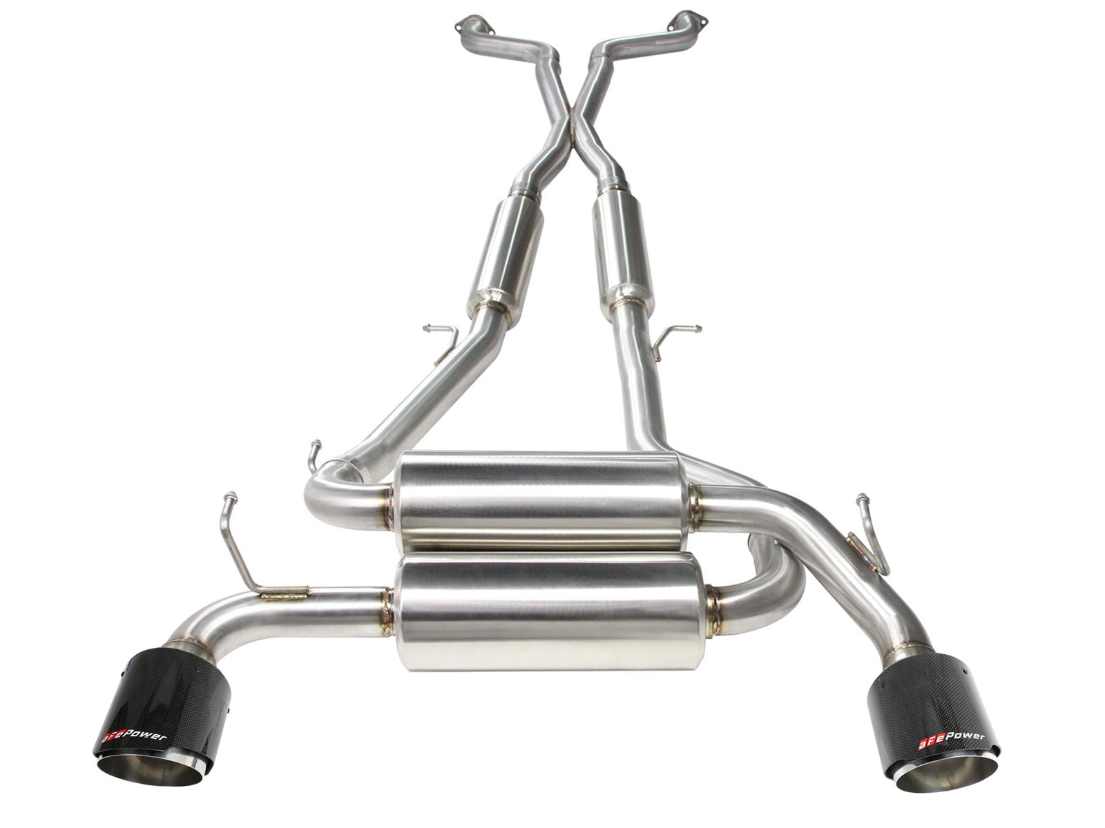 aFe Takeda 2.5in SS Cat-Back Exhaust | Infiniti G37/Q60 (08-16) (49-36103-C)