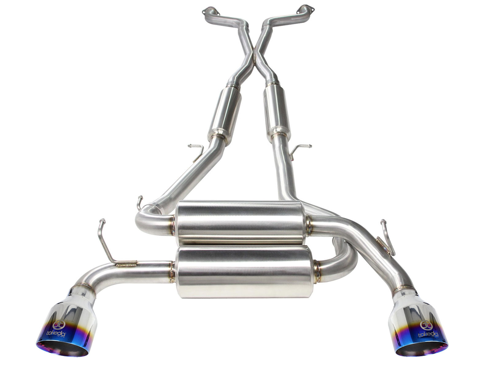 aFe Takeda 2.5in SS Cat-Back Exhaust | Infiniti G37/Q60 (08-16) (49-36103-C)