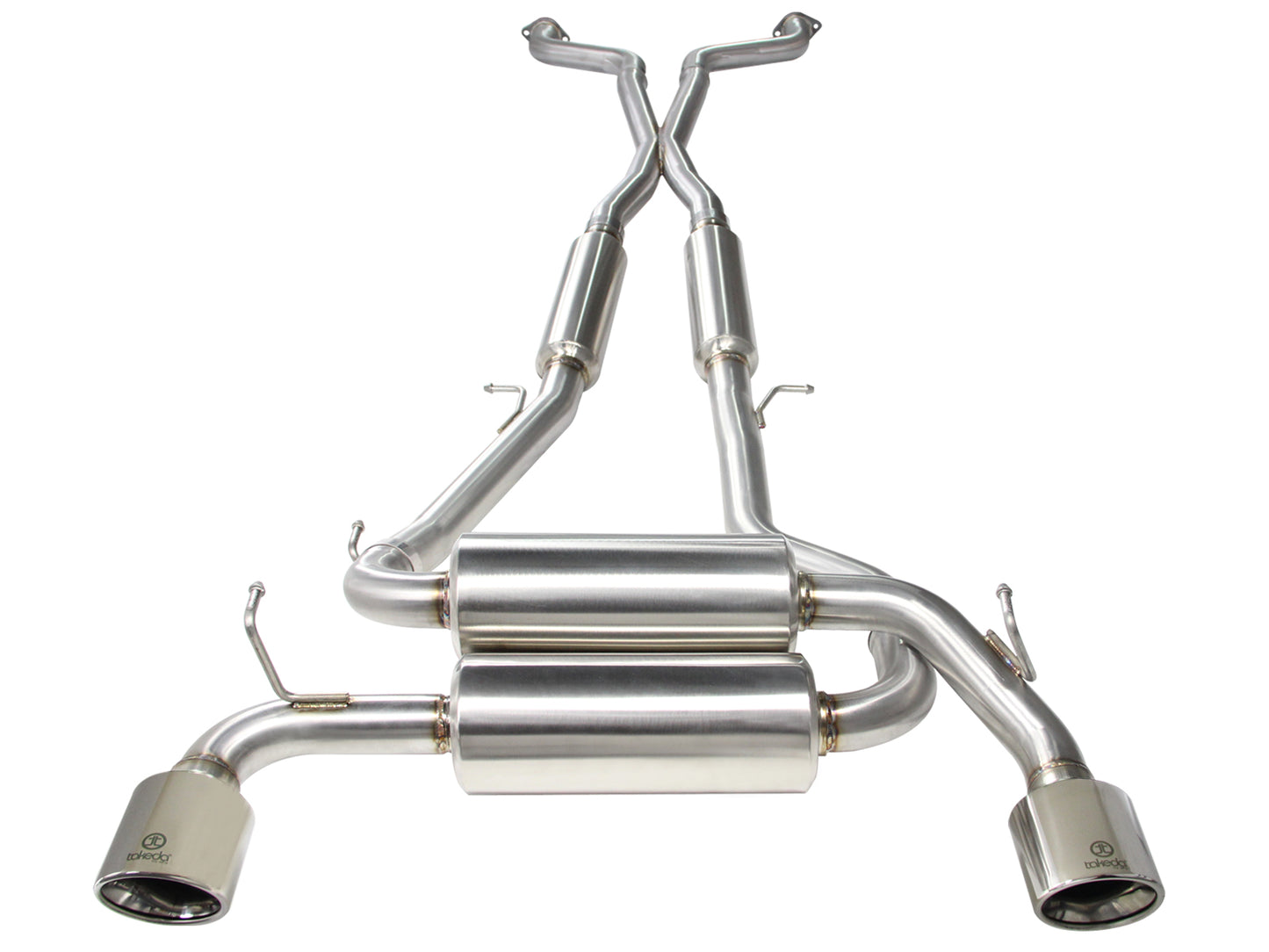 aFe Takeda 2.5in SS Cat-Back Exhaust | Infiniti G37/Q60 (08-16) (49-36103-C)