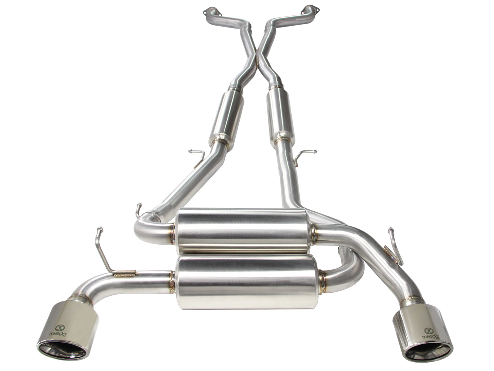 aFe Takeda 2.5in SS Cat-Back Exhaust | Infiniti G37/Q60 (08-16) (49-36103-C)