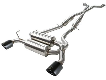 aFe Takeda 2.5" 304 Stainless Steel Cat-Back | 14-16 Infiniti Q60 Coupe 3.7L / 08-13 G37 Coupe 3.7L (49-36103)