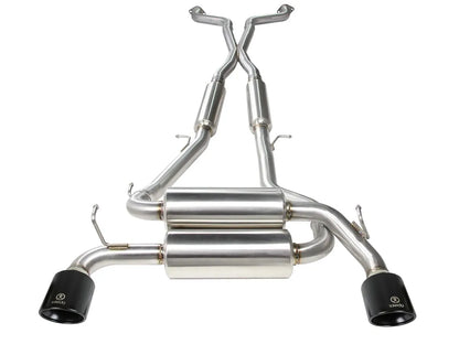 aFe Takeda 2.5" 304 Stainless Steel Cat-Back | 14-16 Infiniti Q60 Coupe 3.7L / 08-13 G37 Coupe 3.7L (49-36103)