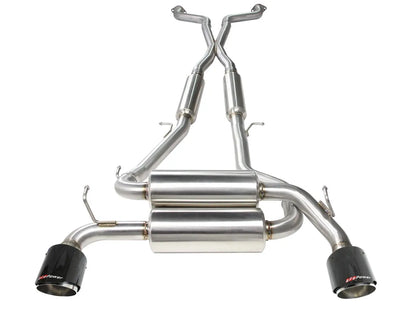 aFe Takeda 2.5" 304 Stainless Steel Cat-Back | 14-16 Infiniti Q60 Coupe 3.7L / 08-13 G37 Coupe 3.7L (49-36103)