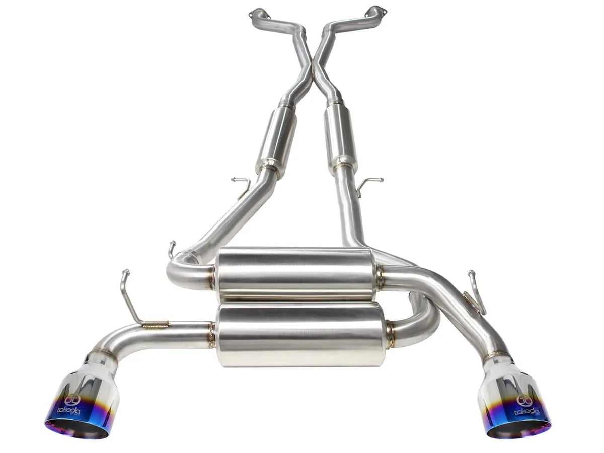 aFe Takeda 2.5" 304 Stainless Steel Cat-Back | 14-16 Infiniti Q60 Coupe 3.7L / 08-13 G37 Coupe 3.7L (49-36103)