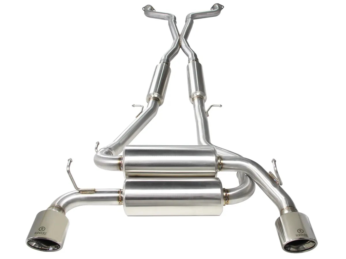 aFe Takeda 2.5" 304 Stainless Steel Cat-Back | 14-16 Infiniti Q60 Coupe 3.7L / 08-13 G37 Coupe 3.7L (49-36103)