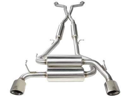 aFe Takeda 2.5" 304 Stainless Steel Cat-Back | 14-16 Infiniti Q60 Coupe 3.7L / 08-13 G37 Coupe 3.7L (49-36103)