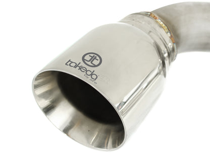 aFe Takeda 2.5in SS Cat-Back Exhaust w/ Polished Tips | Nissan 370Z V6 (09-13) (49-36107)