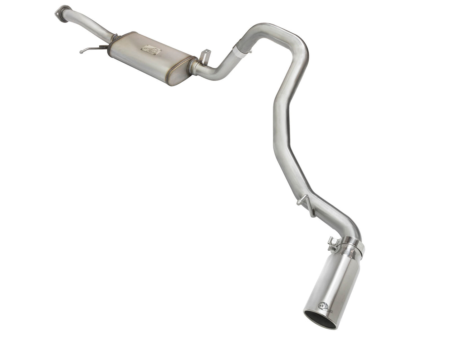 aFe MACH Force-Xp 2-1/2in SS Cat-Back Exhaust | Nissan Patrol V6 4.8L (01-19) (49-36115-P)