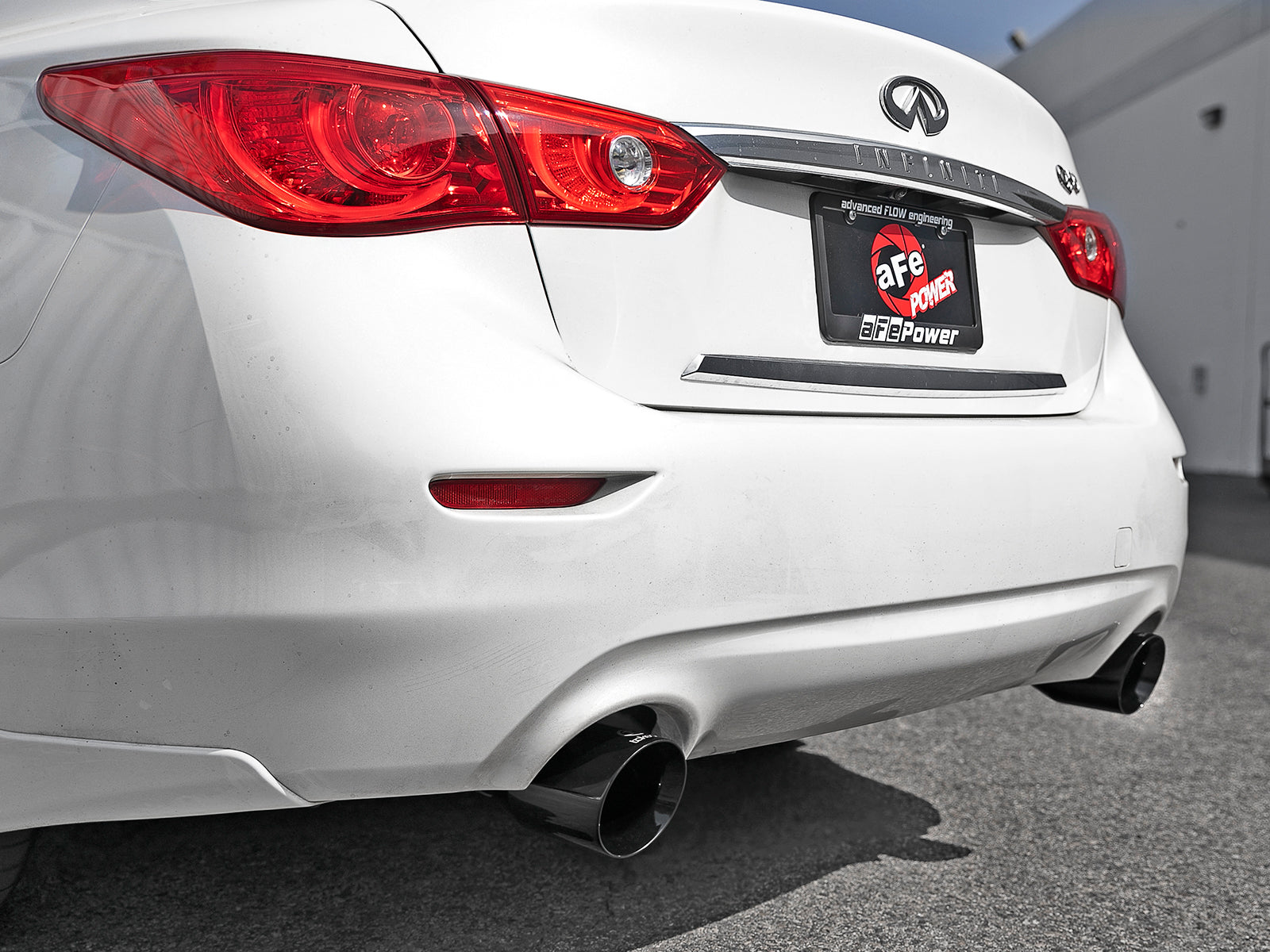 aFe Takeda 2.5in SS Axle-Back Exhaust | Infiniti Q50 (16-24) (49-36130NM-C)