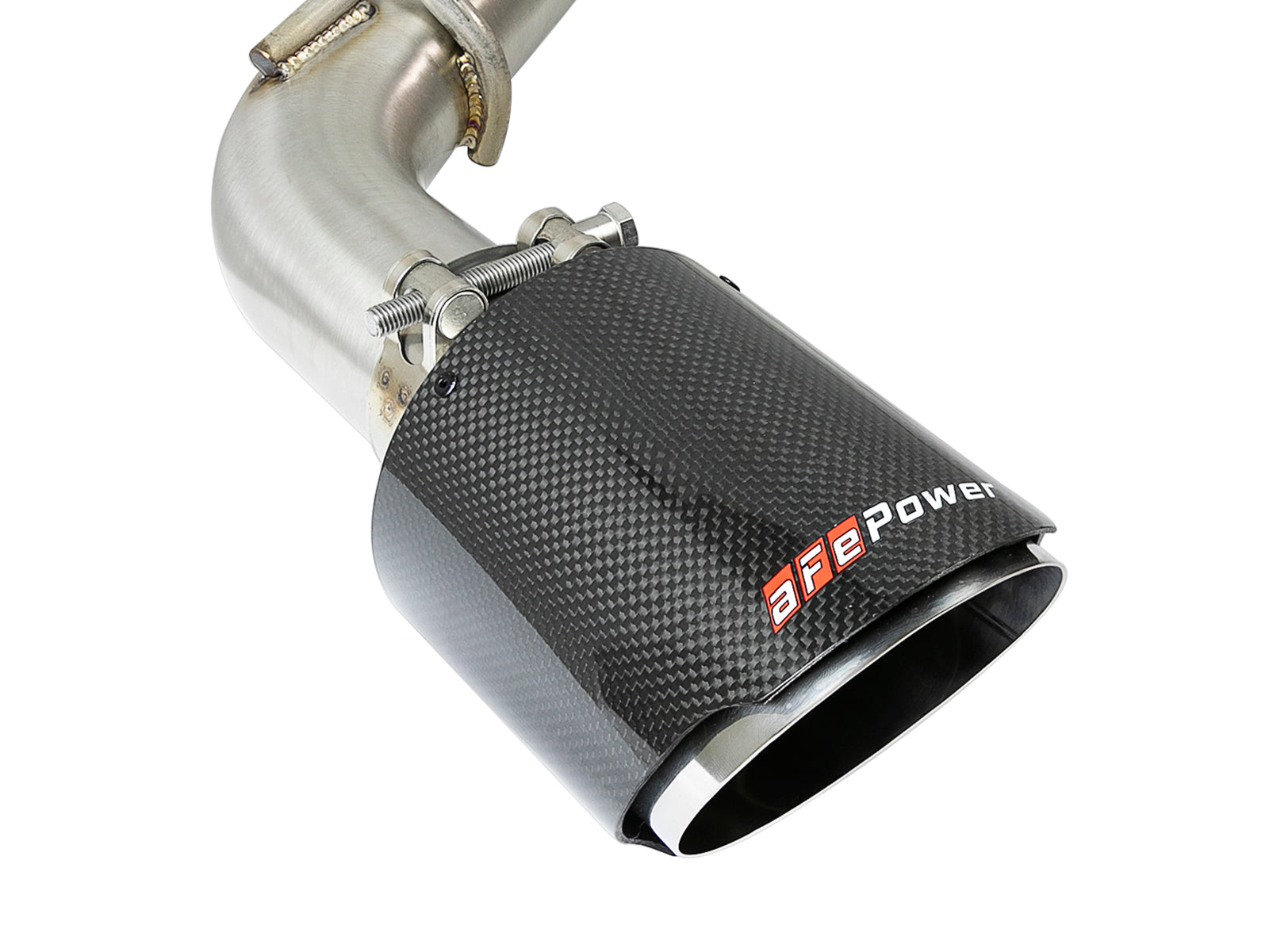 aFe Takeda 2.5in SS Axle-Back Exhaust | Infiniti Q50 (16-24) (49-36130NM-C)