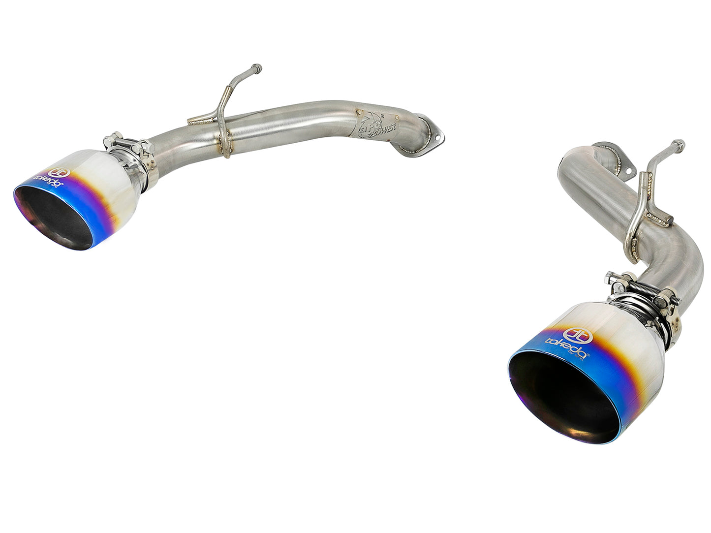 aFe Takeda 2.5in SS Axle-Back Exhaust | Infiniti Q50 (16-24) (49-36130NM-C)