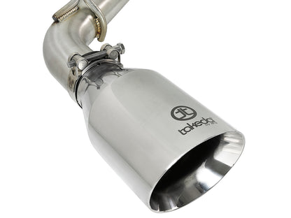 aFe Takeda 2.5in SS Axle-Back Exhaust | Infiniti Q50 (16-24) (49-36130NM-C)