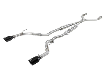 aFe Takeda 2.5in SS Cat-Back Exhaust | Infiniti Q50 (16-24) (49-36132NM-C)