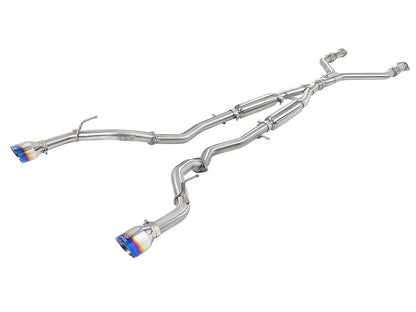 aFe Takeda 2.5in SS Cat-Back Exhaust | Infiniti Q50 (16-24) (49-36132NM-C)