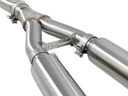 aFe Takeda 2.5" Stainless Steel Cat-Back Exhaust System | 2016-2024 Infiniti Q50 3.0L (49-36132)