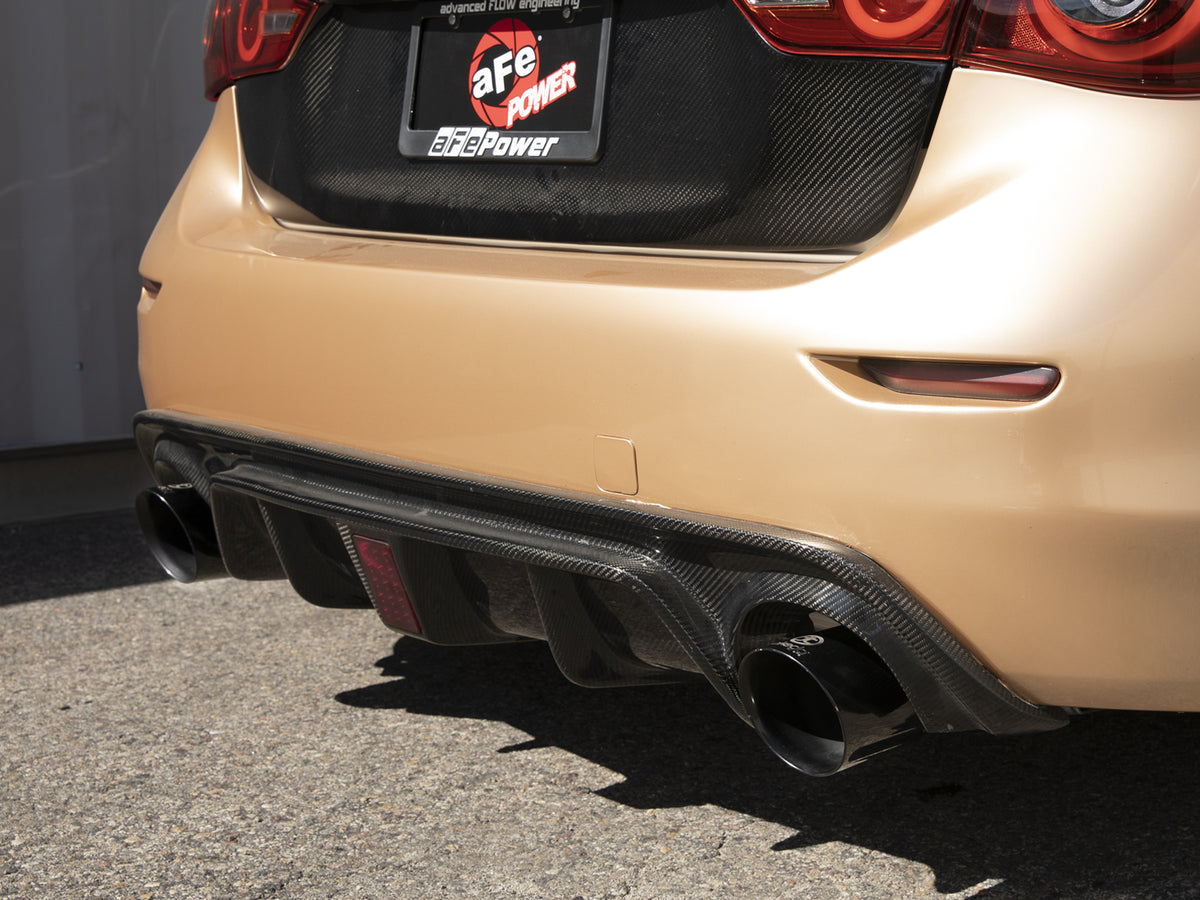 aFe Takeda 2.5in SS Cat-Back Exhaust | Infiniti Q50 3.7L (14-15) (49-36136-C)