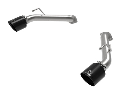 aFe Takeda 2.5in SS Axle-Back Exhaust | Nissan Z (23) (49-36137-P)