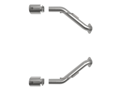 aFe Takeda 2.5in SS Axle-Back Exhaust | Nissan Z (23) (49-36137-P)