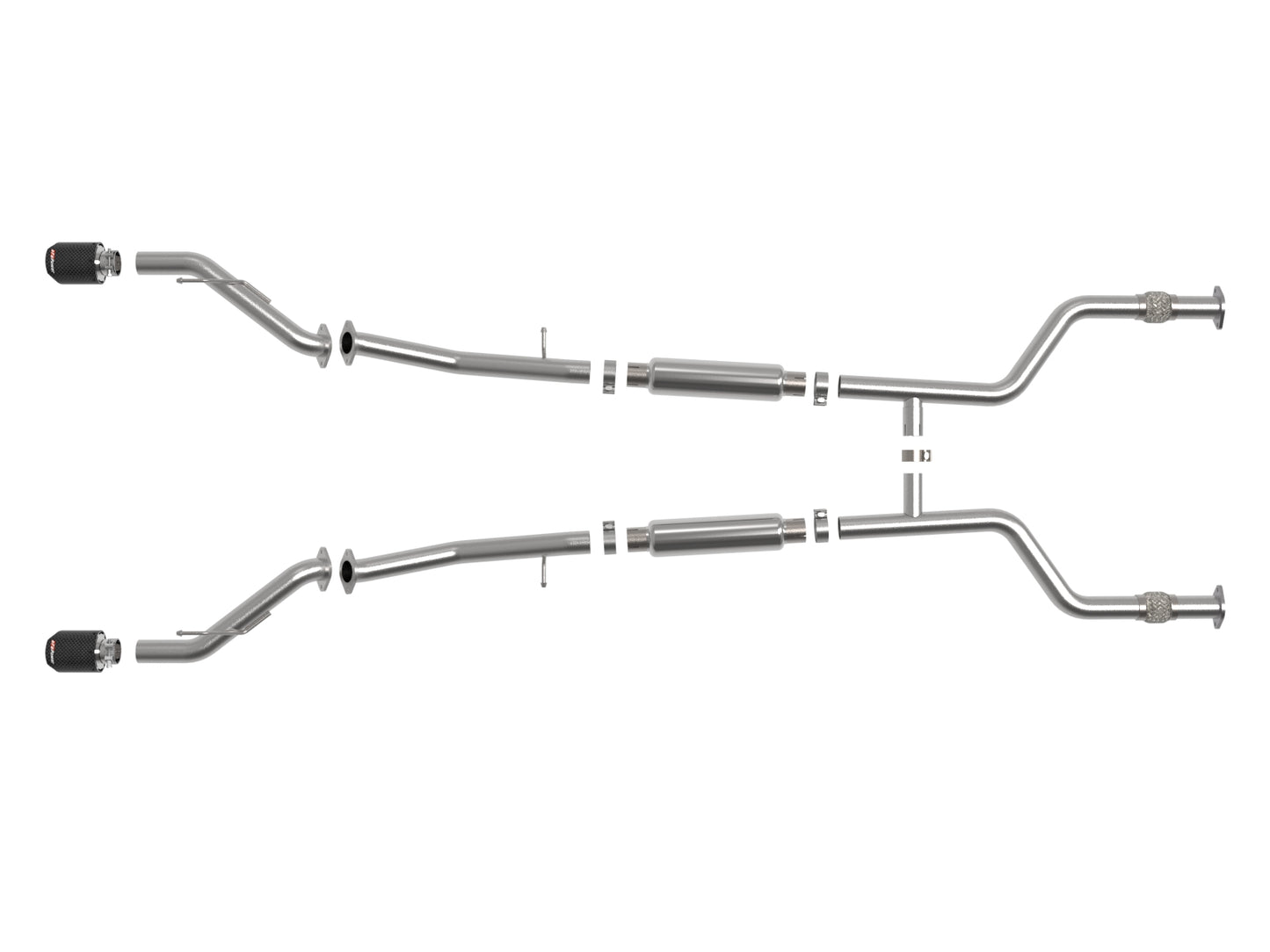 aFe Takeda 2.5in SS Cat-Back Exhaust | Nissan Z (23+) (49-36138-P)