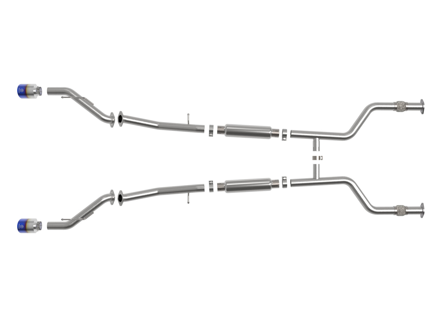 aFe Takeda 2.5in SS Cat-Back Exhaust | Nissan Z (23+) (49-36138-P)