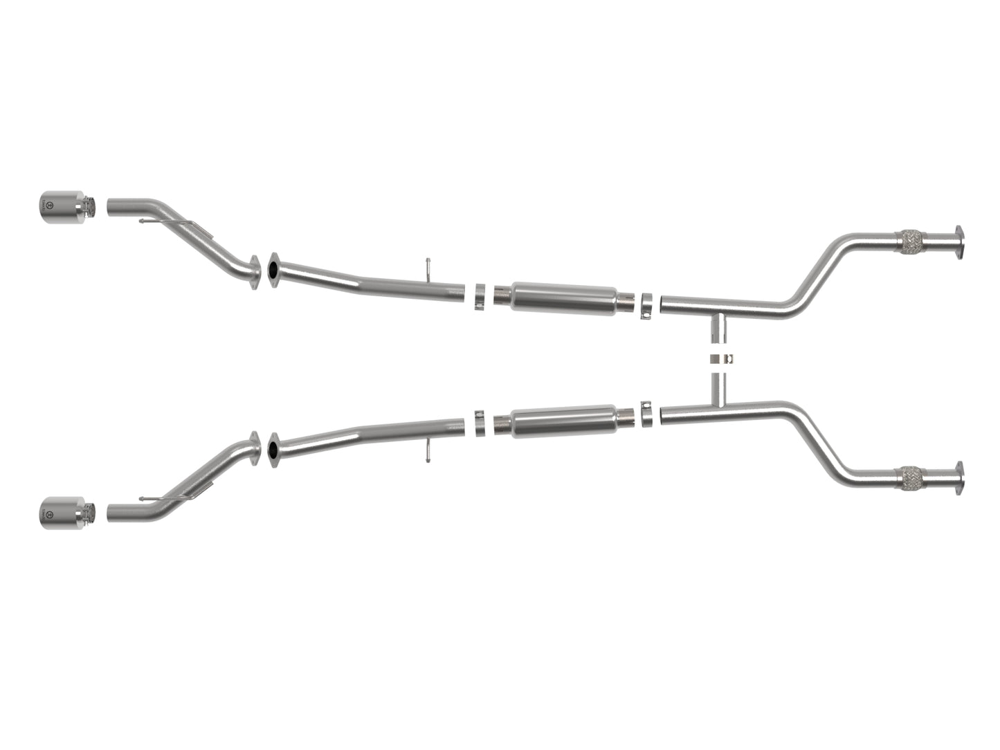 aFe Takeda 2.5in SS Cat-Back Exhaust | Nissan Z (23+) (49-36138-P)