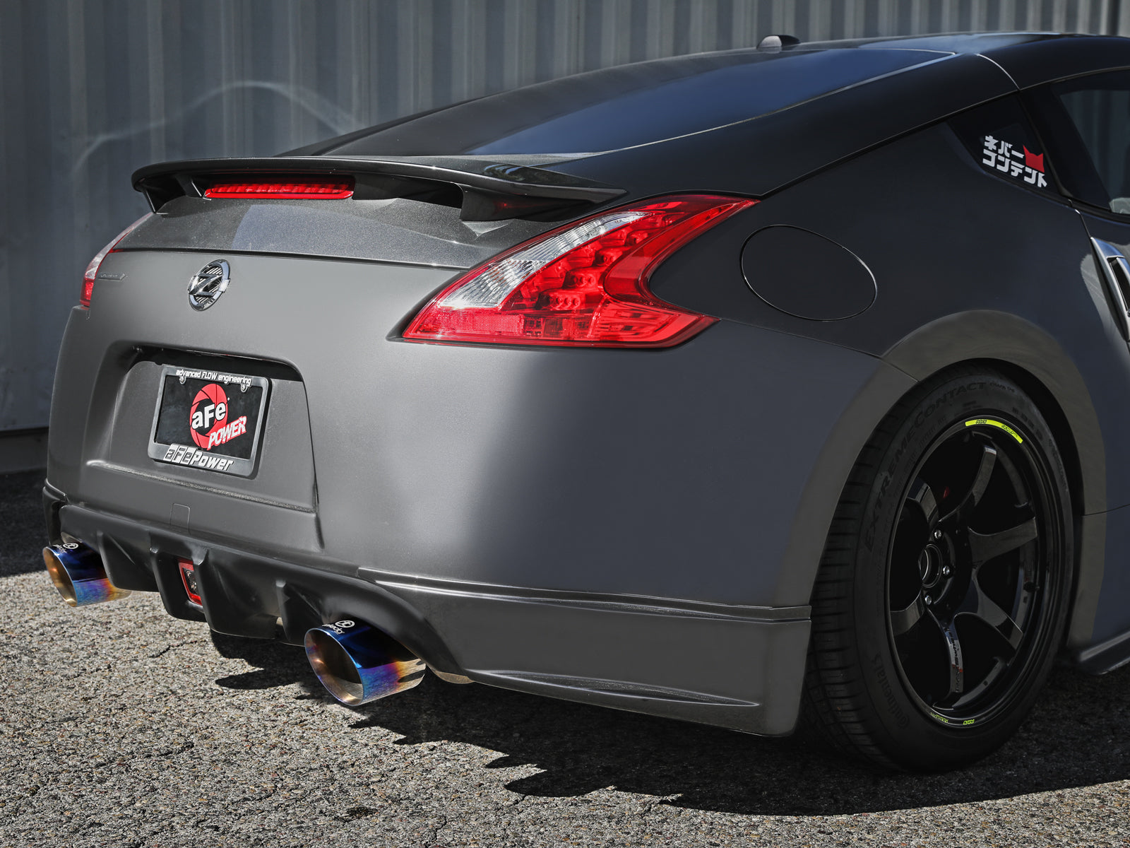 aFe Takeda Blue Flame Tip Cat-Back Exhaust System | Nissan 370Z (09-20) (49-36139-L)