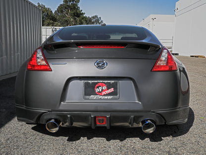 aFe Takeda Blue Flame Tip Cat-Back Exhaust System | Nissan 370Z (09-20) (49-36139-L)