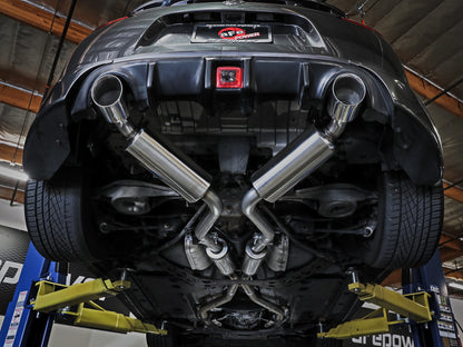 aFe Takeda Blue Flame Tip Cat-Back Exhaust System | Nissan 370Z (09-20) (49-36139-L)