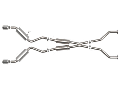 aFe Takeda Polished Tip Cat-Back Exhaust System | Nissan 370Z (09-20) (49-36139-P)