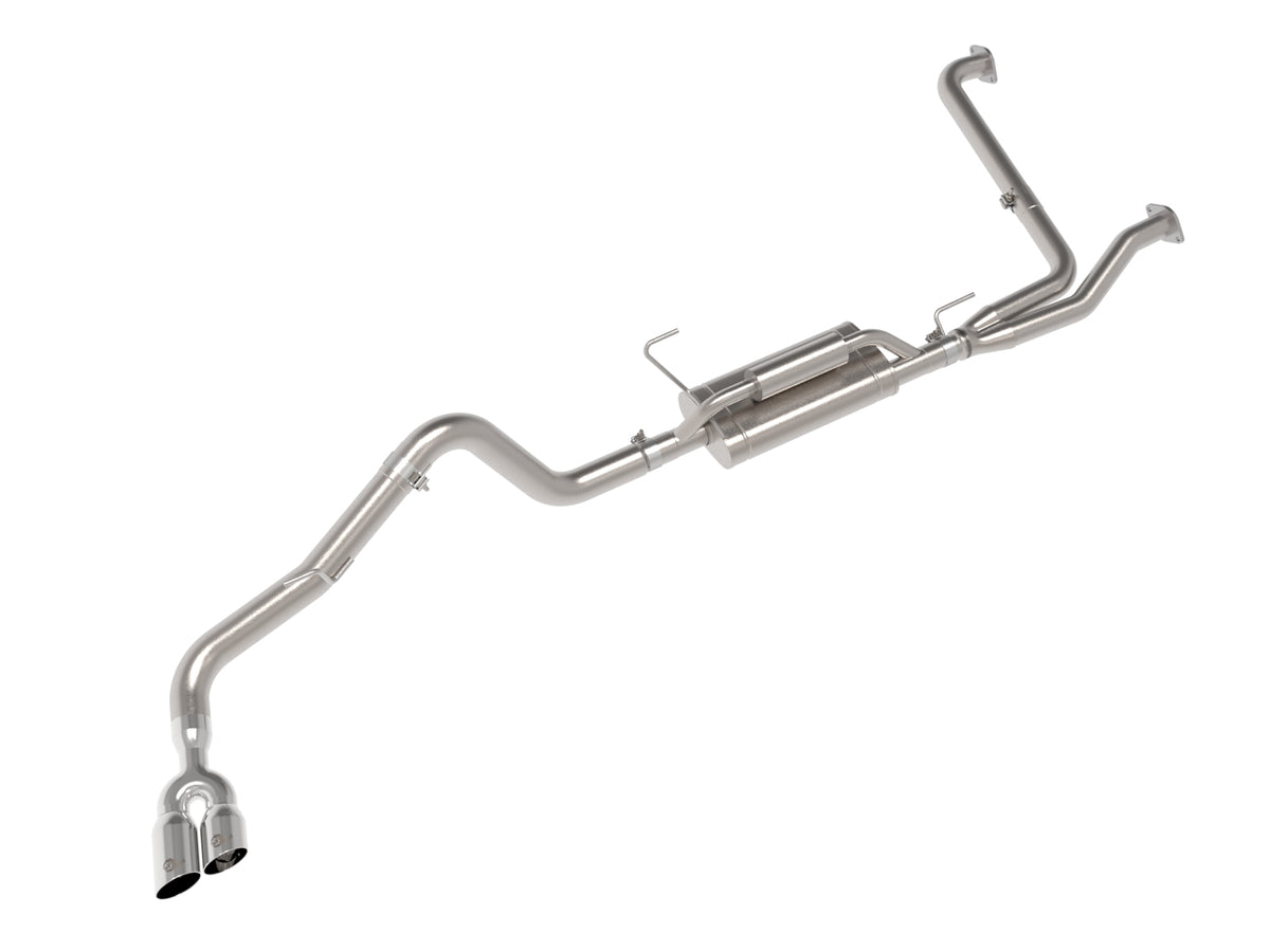 aFe 49-36140-P SS Cat-back Exhaust w/ Polished Tips For Nissan Frontier 22+