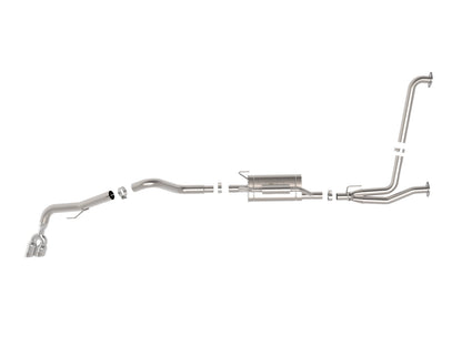 aFe 49-36140-P SS Cat-back Exhaust w/ Polished Tips For Nissan Frontier 22+