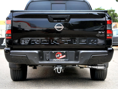aFe 49-36140-P SS Cat-back Exhaust w/ Polished Tips For Nissan Frontier 22+