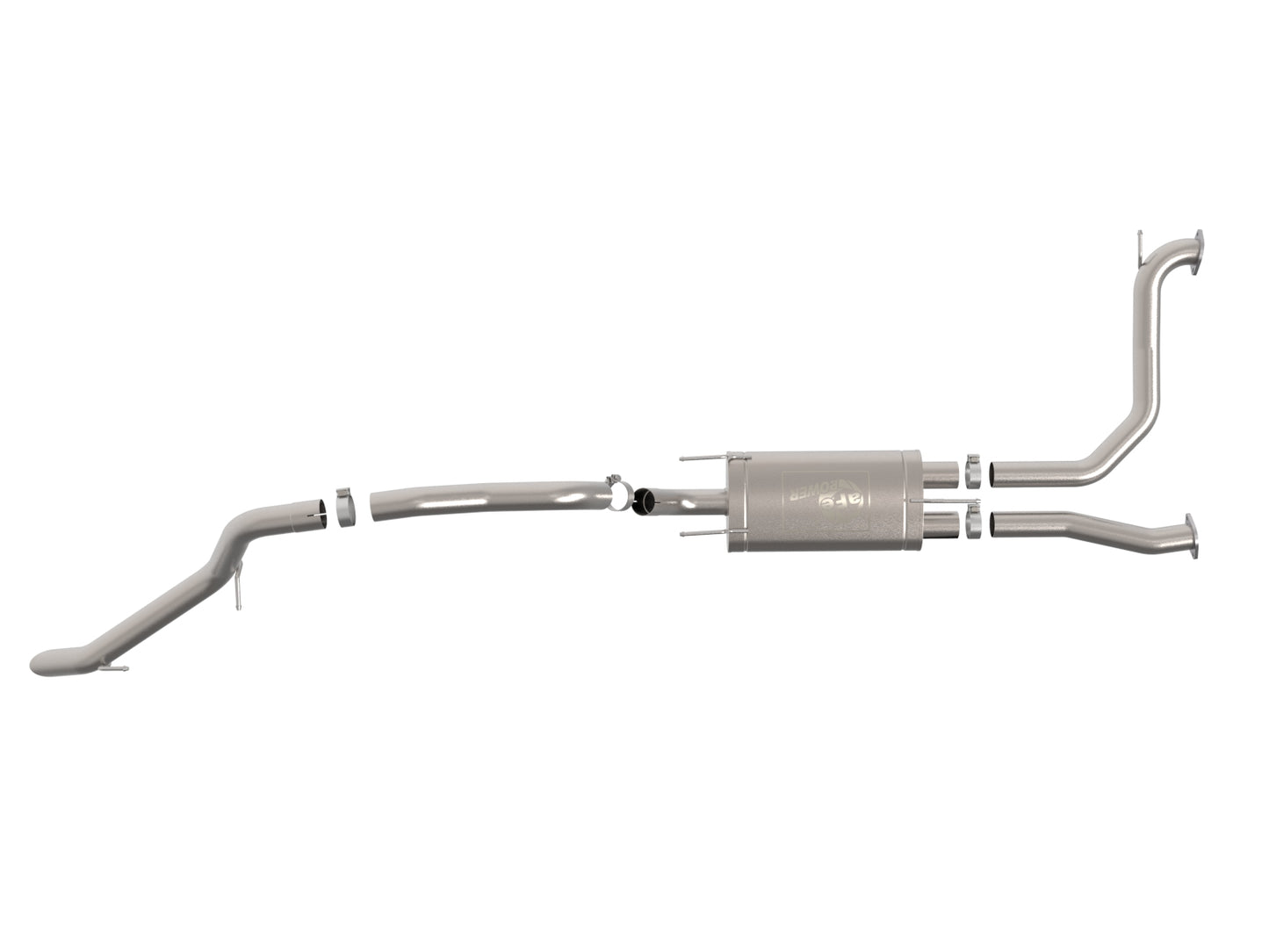 aFe 49-36142 Vulcan Series 3in Stnless Steel Cat-Back Exhaust For Nissan Armada 25-26 V6 3.5L