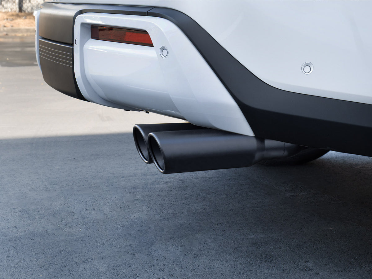 aFe 49-36143-B Cat-Back Exhaust 3in SS Black Tip For Nissan Armada 25-26