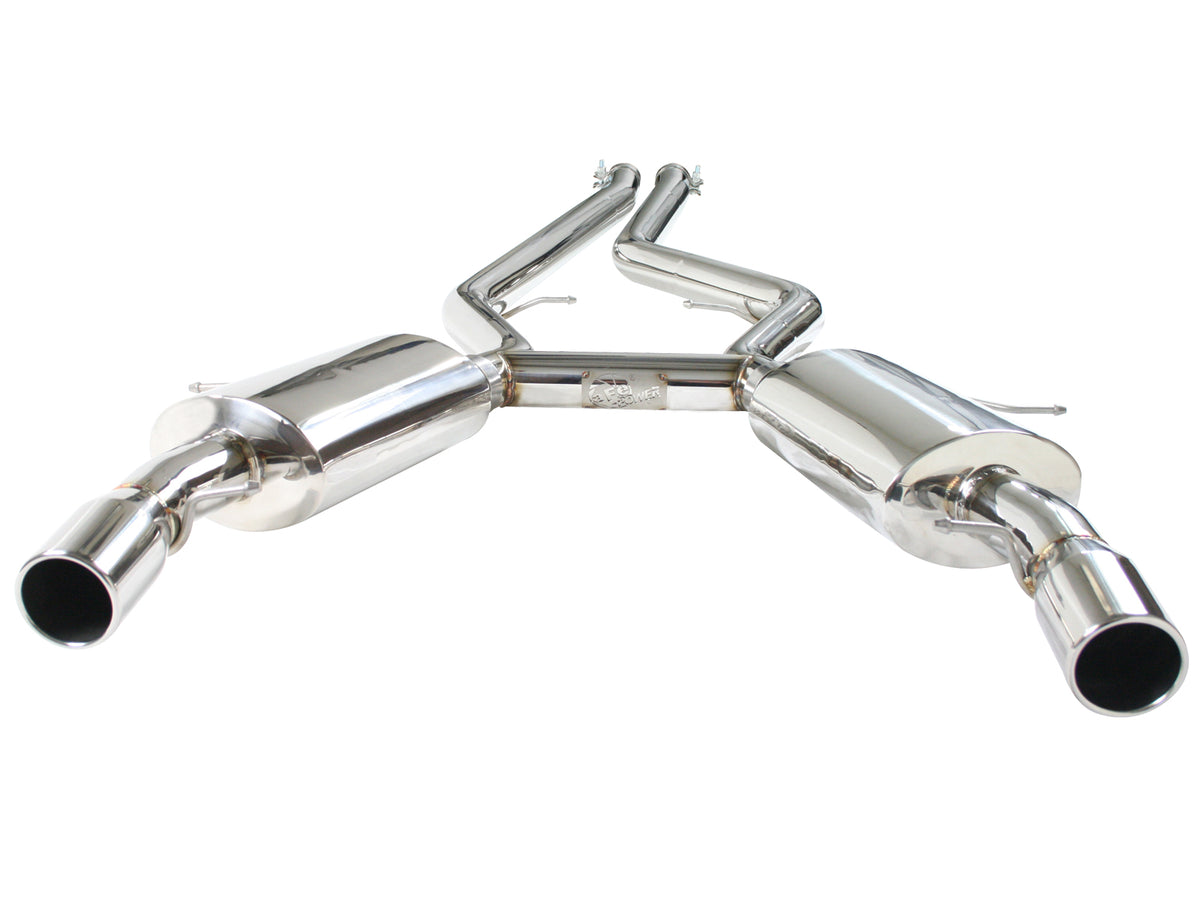 aFe MACH Force-Xp 2-3/4in SS Cat-Back | BMW 335i (E90/92) (07-09) (49-36301)